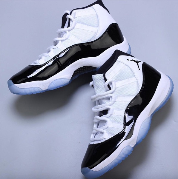 Jordan 11 concord shoes white black 1