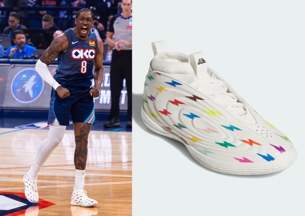 ジェイレン・ウィリアムズ adidas Harden Vol. 10 Thunderbolt PE