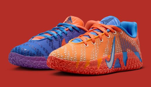 ナイキ ジャ 3 GS “ブルークリスタル/ターフオレンジ” ニックスカラーのミスマッチが2026年春に発売