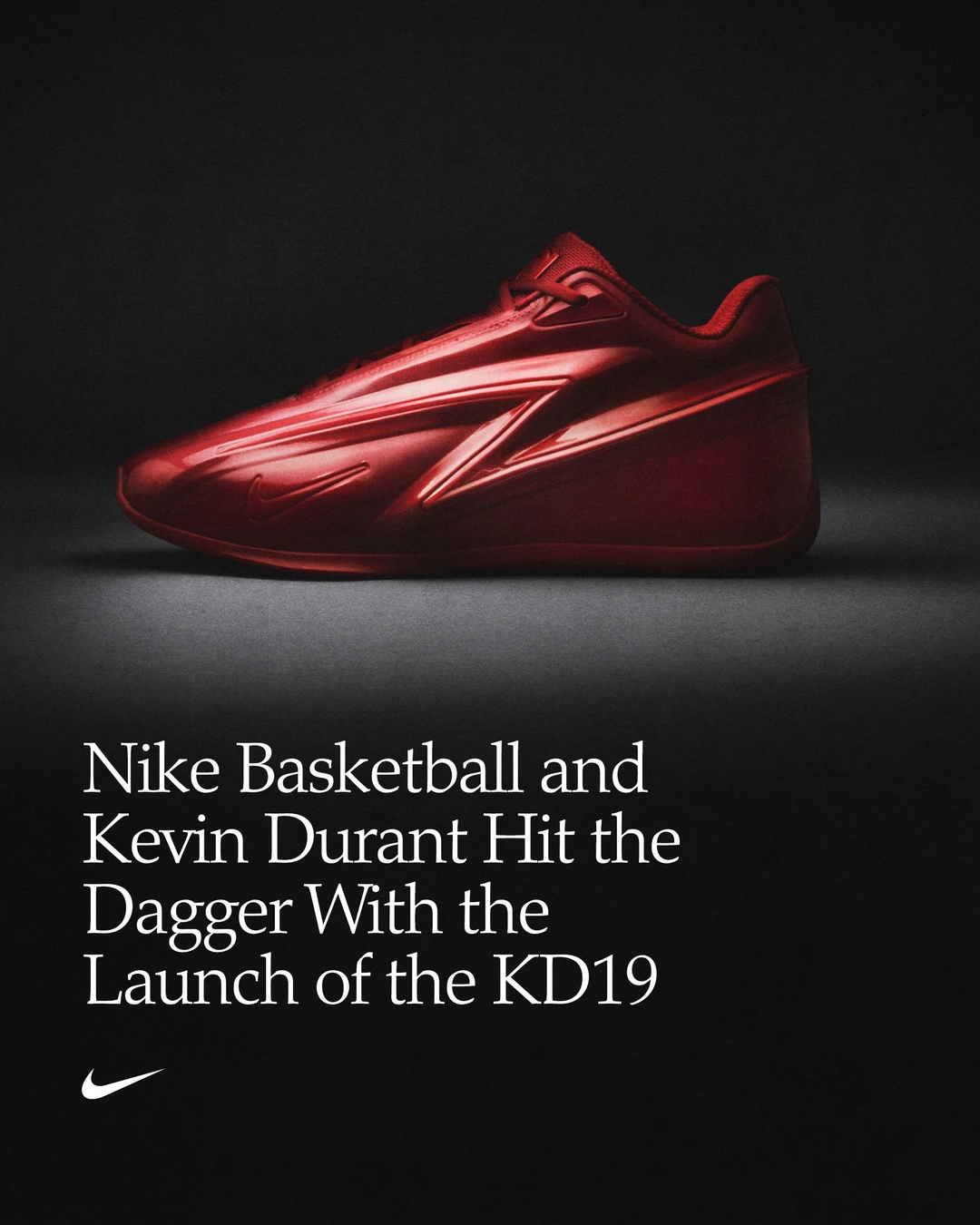 Nike KD 19 公式ヘッドライン画像