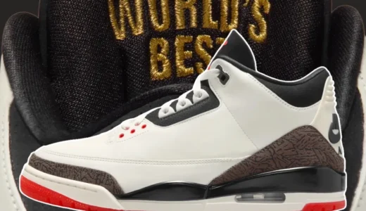 Air Jordan 3 “World’s Best Dad” 海外発売！父の日記念、1996ファイナル「ロッカールームで号泣のMJ」をテーマにした感動の1足