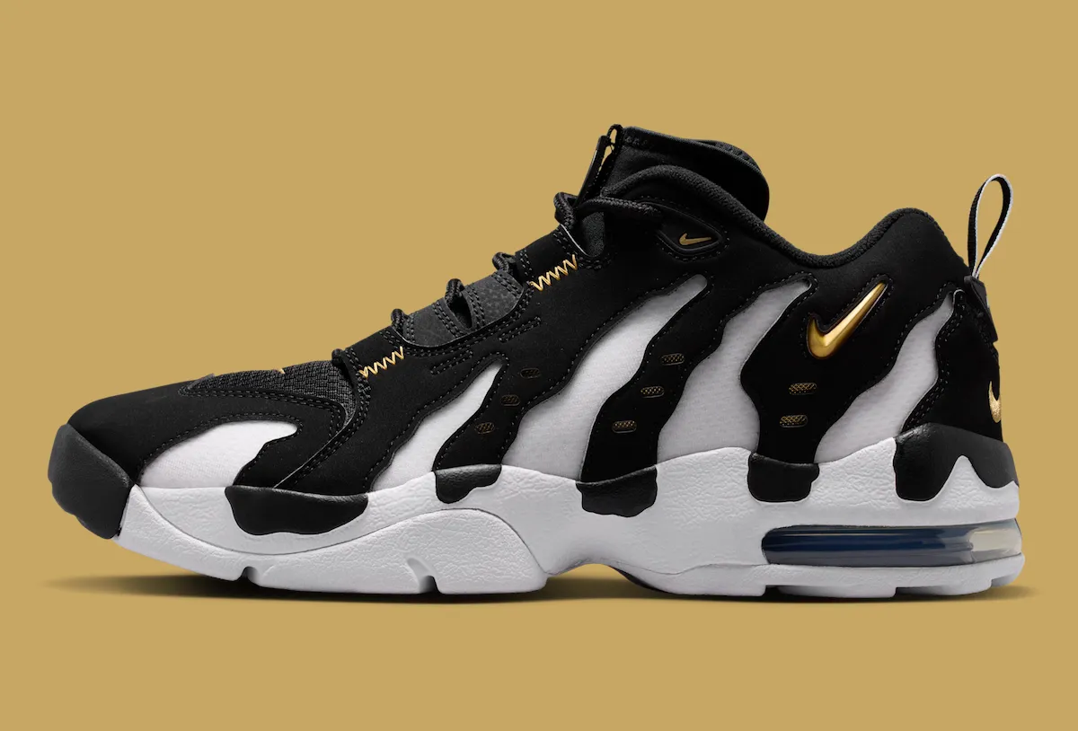 Nike Air DT Max 96 Low Black White Metallic Gold IF5478-001