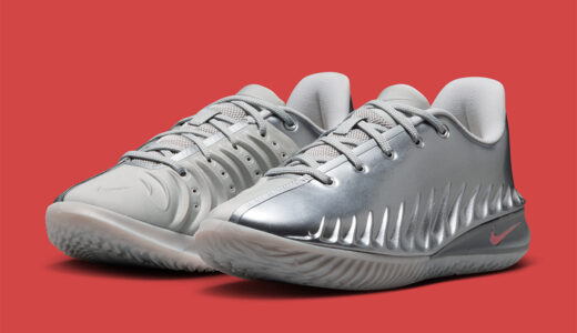 Nike GT Cut 4 GS「Metallic Silver」（IV5742-485）登場！全身クロームコーティングのフューチャリスティック