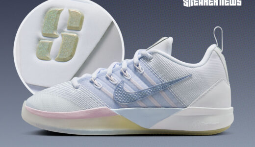 Nike Sabrina 3 GS「White/Football Grey/Bleached Lilac」（IB3088-103）登場！パステル系の繊細配色