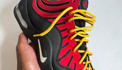 Nike Air Bakin’ レトロが公式公開！ティム・ハーダウェイ所縁の90s名作“Varsity Red”が今秋$170で復活【IQ5365-600】