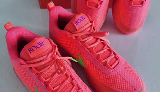 デビン・ブッカーがNike Book 2「EYBL」PEを初披露！ピーチジャム直前に登場したピンク×グリーンの非売品PE