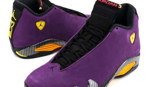 Air Jordan 14「Purple Ferrari」PE詳細公開！世界50〜90足のみ、ナイトパープルスエードの超限定フレンズ&ファミリー