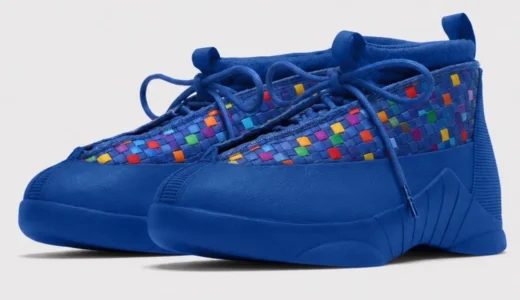 Air Jordan 15「Hyper Blue」が2027年3月12日海外発売！レインボー織りアッパーの完全新色【IV7643-400】