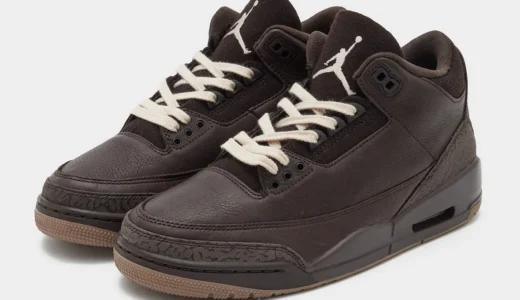 Air Jordan 3「Fireside」が10月3日海外発売！トラヴィス・スコット風アースカラーのウィメンズ新色