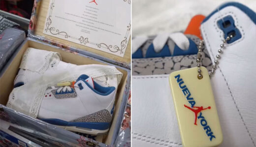 Air Jordan 3「True Blue」にプエルトリコ限定パッケージが存在！「Soy Boricua」を刻んだ木製ボックスの粋な贈り物