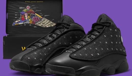Air Jordan 13「Wings」が7月24日海外発売！ブラックデニムに散りばめた教育支援ストーリー