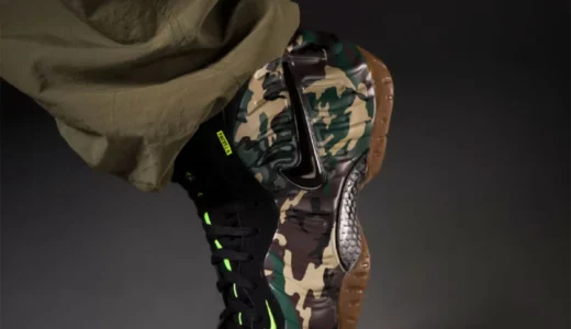 Nike Air Foamposite Pro「Green Camo」が8月14日海外発売！2013年の傑作カモ柄フォームが13年ぶり復活【IM5204-001】
