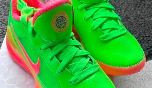 JuJu Watkins初のEYBL PEが登場！Nike LeBron NXXT Gen「EYBL」はライムグリーン×ピンクの衝撃カラー