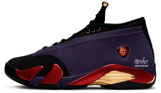Air Jordan 14 Low「BIN 23」が2027年6月29日海外発売か！世界2,300足限定・$355のパープルダイナスティ【IW1185-500】