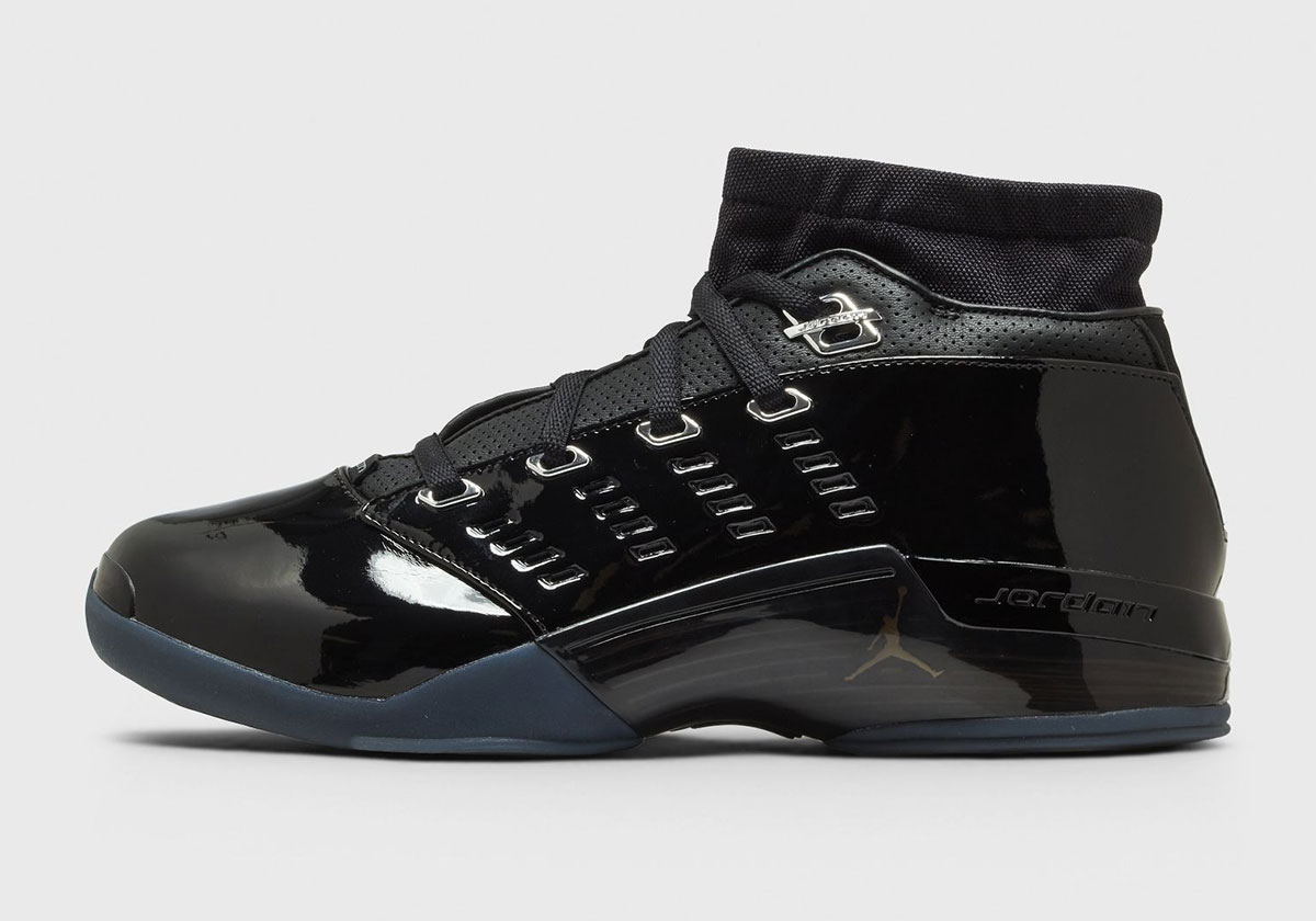 Air Jordan 17 Low Black Patent