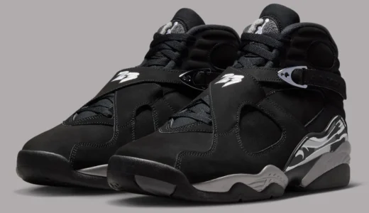 Air Jordan 8「Chrome」が11年ぶり復刻！8月29日海外発売、ブラックヌバック×クロームで$215