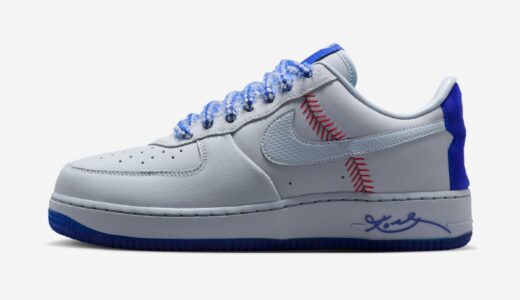 コービー x Nike Air Force 1 Low「LA Dodgers」が8月15日海外発売！ウルフグレー×ラッシュブルーで地元愛を表現【IQ3920-001】