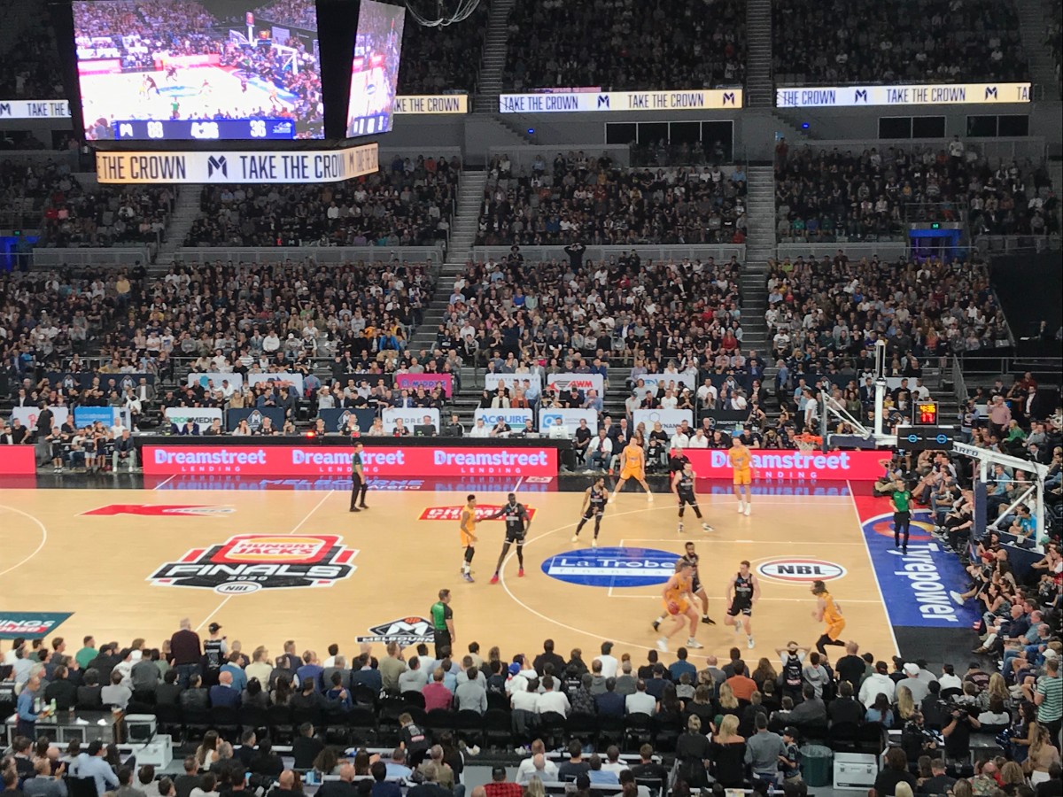 メルボルン・ユナイテッド（NBL）の試合風景