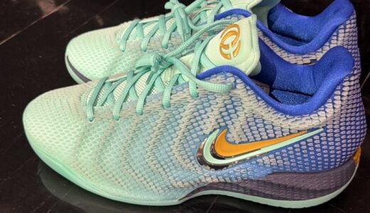 Nike Caitlin 1「Emerald Rise」が2027年1月16日海外発売！ミント×ブルーのグラデにゴールドSwoosh【IH7423-301】