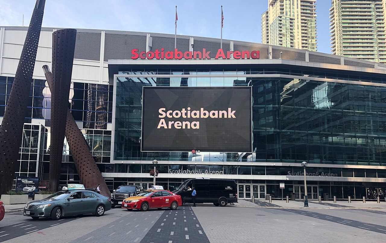Toronto Raptors ホームアリーナ Scotiabank Arena