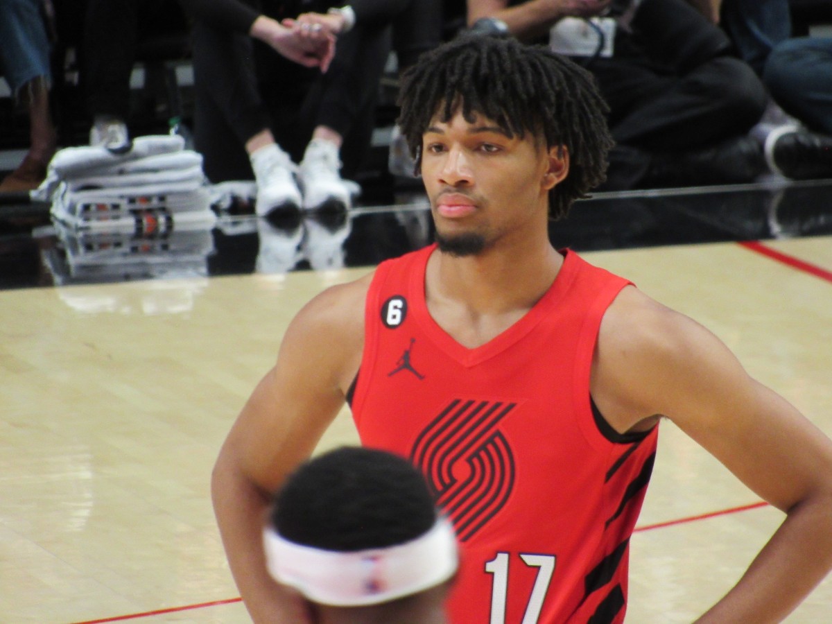 Shaedon Sharpe Portland Trail Blazers