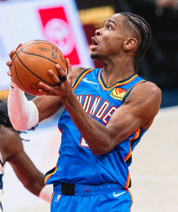 Shai Gilgeous-Alexander Oklahoma City Thunder