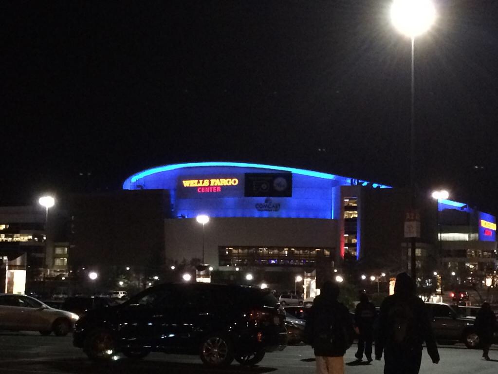 Philadelphia 76ers ホームアリーナ Wells Fargo Center