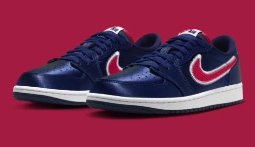 Air Jordan 1 Low OG「Howard」が10月1日海外発売！ミッドナイトネイビー×露出ステッチでHBCUとの関係を綴る$155【IX8478-410】