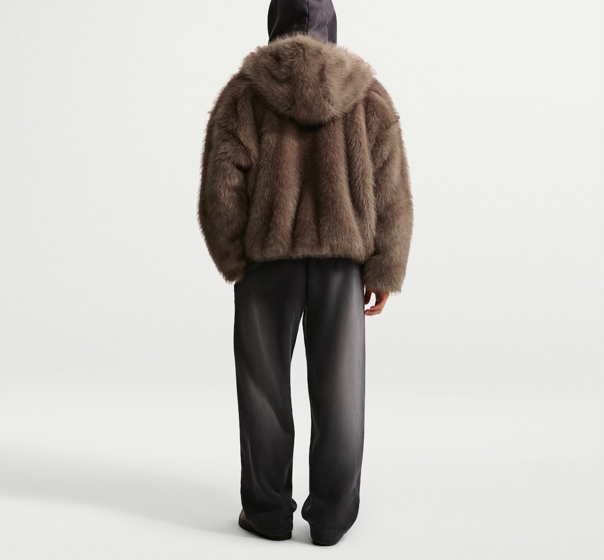 Ja Morant Nike Faux Fur Jacket