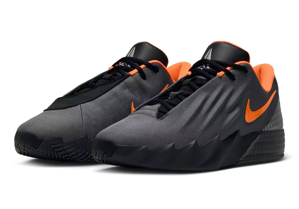Nike Twelve Time Black Iron Grey Orange