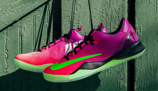 Nike Kobe 8 Protro「Mambacurial」が海外発売中！サッカー愛が息づくピンク×グリーンの名作が13年ぶり復刻