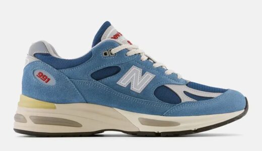 New Balance 991v2「Poseidon」が2026年秋冬海外発売へ！経年変化を纏った“Vintage Sports”パックの一員