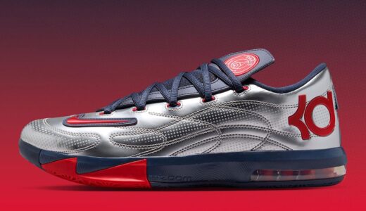 【続報】PSG × Nike KD 6「Metallic Silver」が海外発売開始！$135でNike.comに登場、レトロ後初の完全新規カラー【IU0593-001】