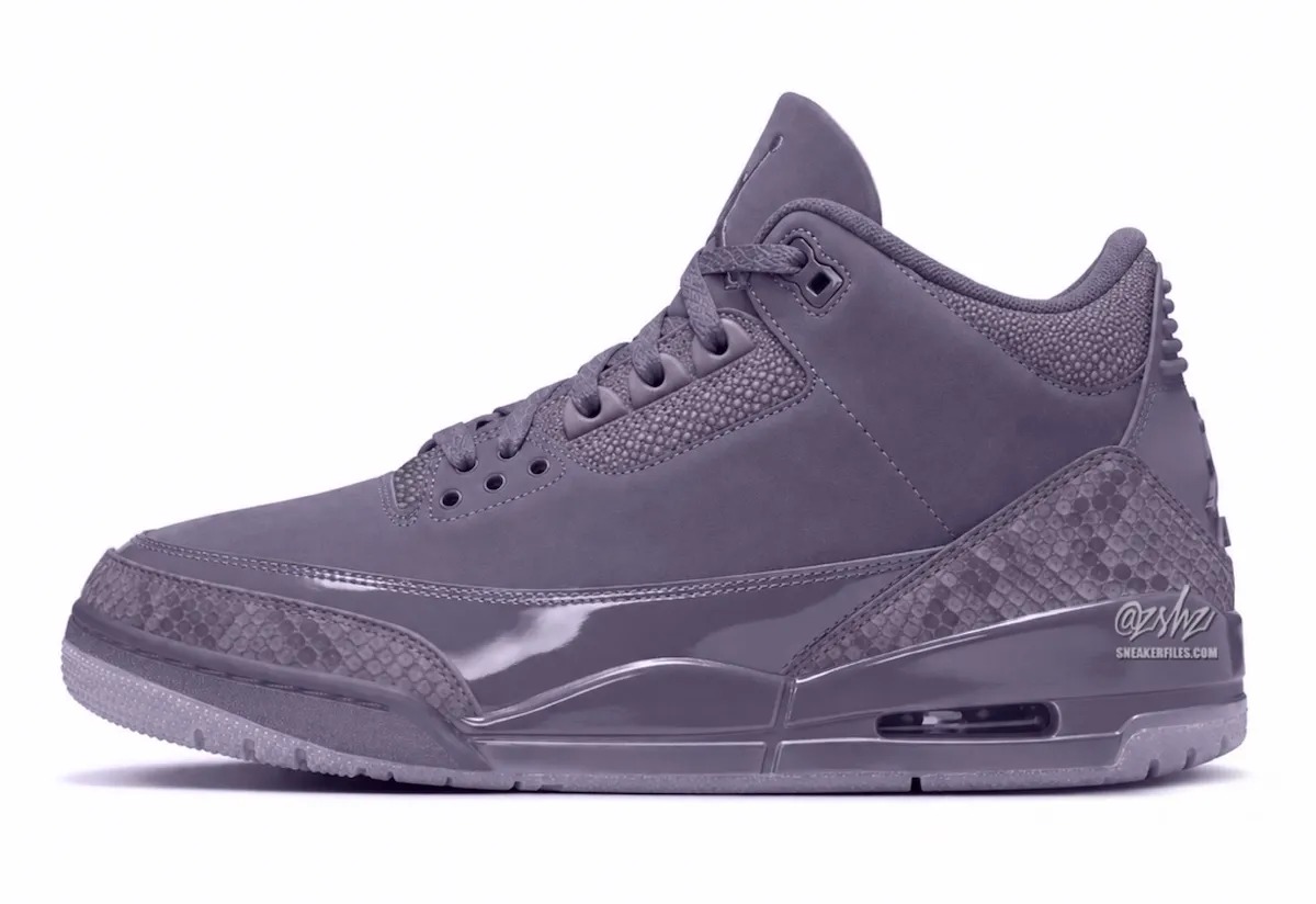 Air Jordan 3 Purple Haze（モックアップ）