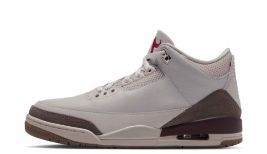 Air Jordan 3「Middle East」が2026年12月に海外発売へ！アラビア数字の「23」を刻むソフトパール×ポメグラネート、$215【IX6986-047】