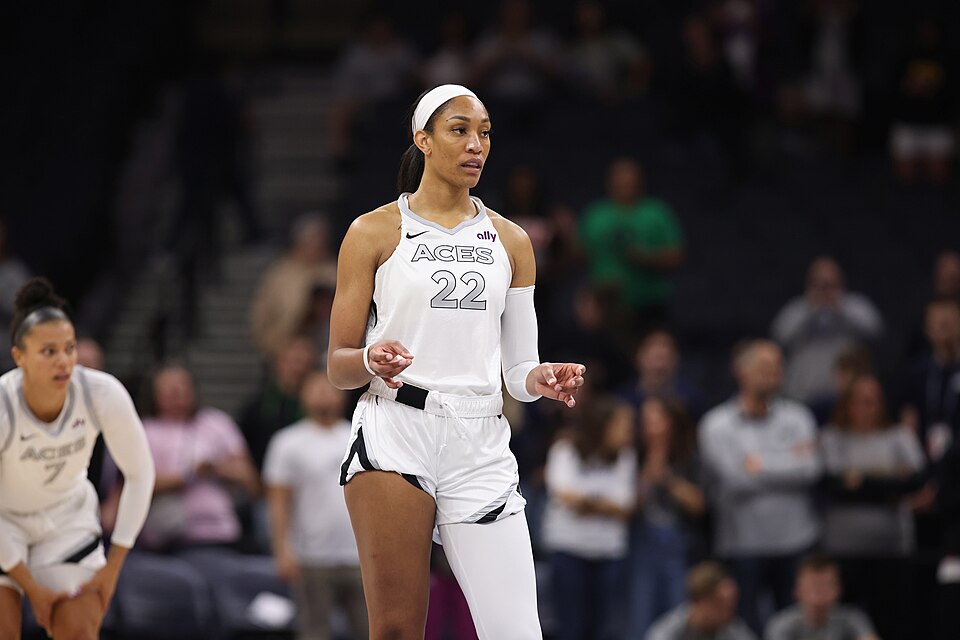 A'ja Wilson（Las Vegas Aces）