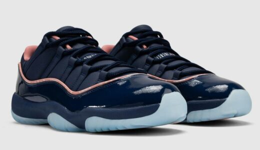 APB × Air Jordan 11 Low「Made For Locals」が10月23日海外発売！バイナリーブルーのパテントにラストピンクを一筋、$200【IU8266-400】