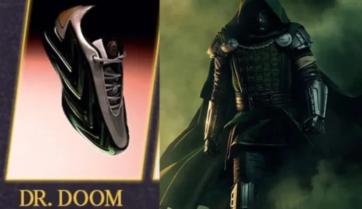 adidas AE 3「Dr. Doom」が公開！エドワーズがBelieve That Awardsの発表で披露、グリーン×シルバーに悪役ドゥームの肖像、発売日は未発表