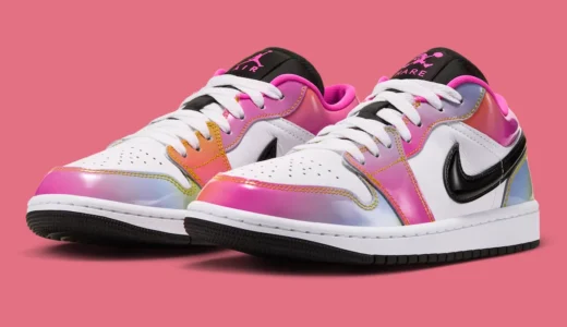 Air Jordan 1 Low「Lola Bunny」が11月5日海外発売！虹色に輝くパネルにブラックパテントのスウッシュ、女性向け$130【IX6038-100】