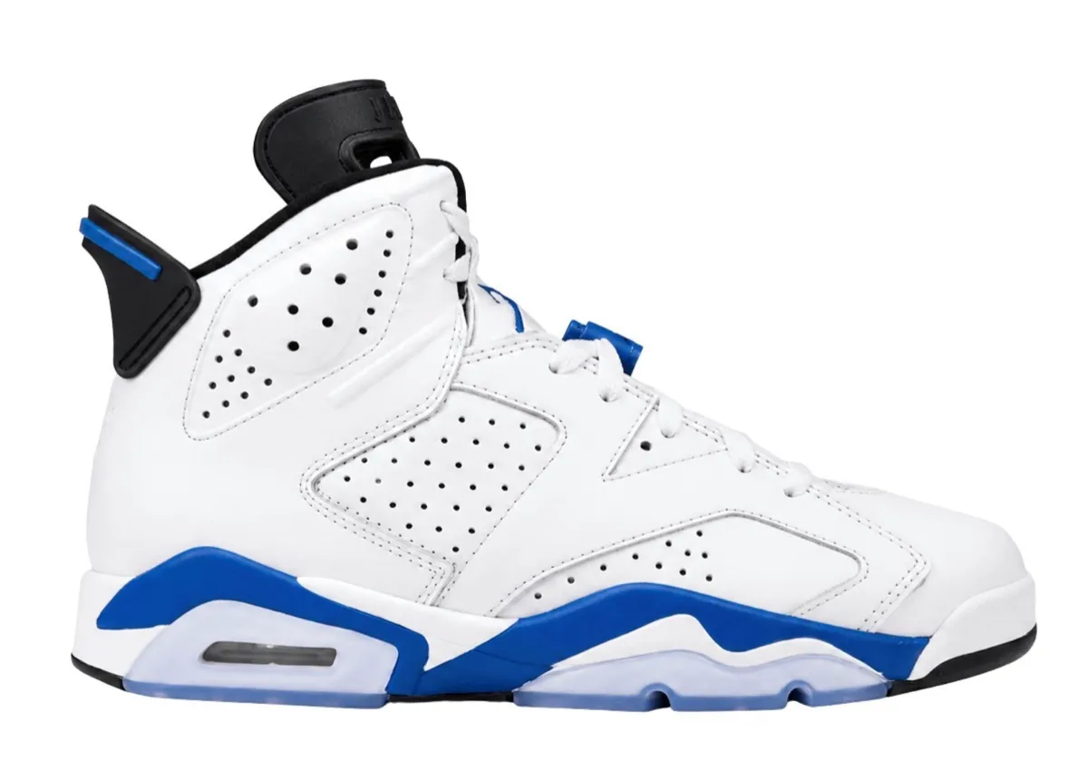 Air Jordan 6 Sport Blue