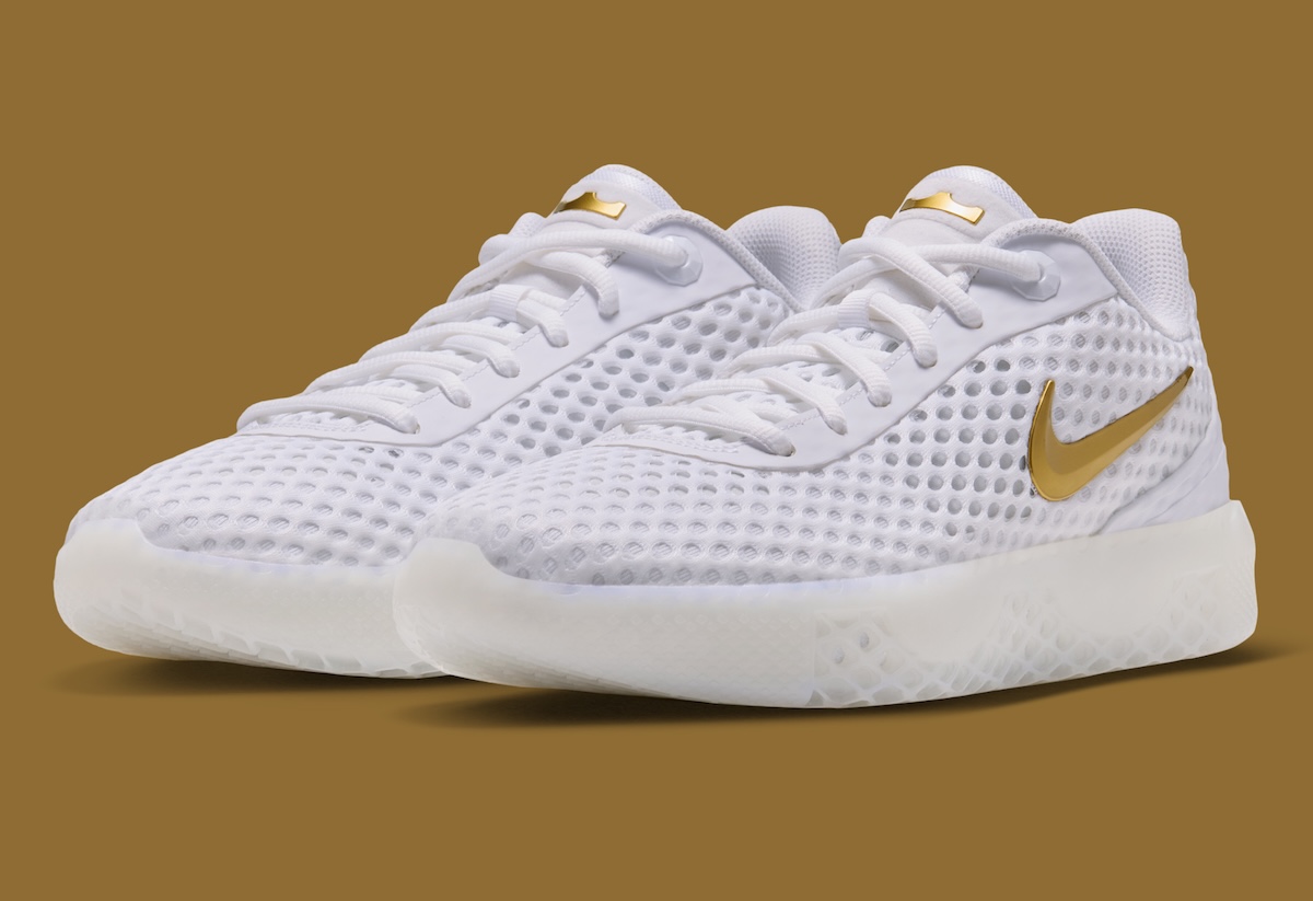 Nike LeBron Witness 10 White Metallic Gold