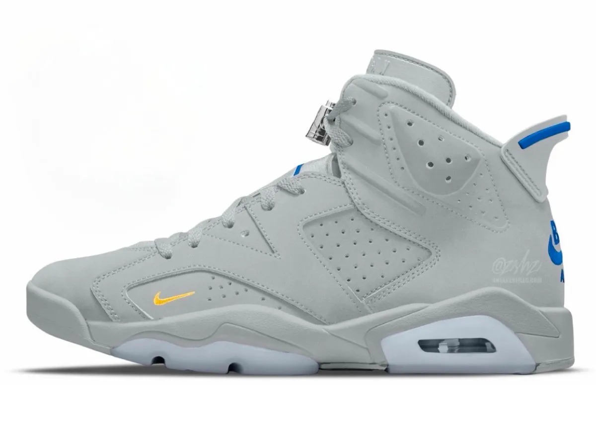 Nigel Sylvester x Air Jordan 6 Grey Fog JF3638-001（モックアップ）
