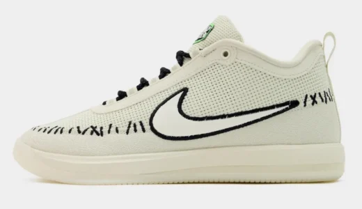 Nike Book 2「Halloween」が10月30日海外発売！『ナイトメア・ビフォア・クリスマス』のブギーに着想した麻袋風オフホワイト、$155【IO7942-001】
