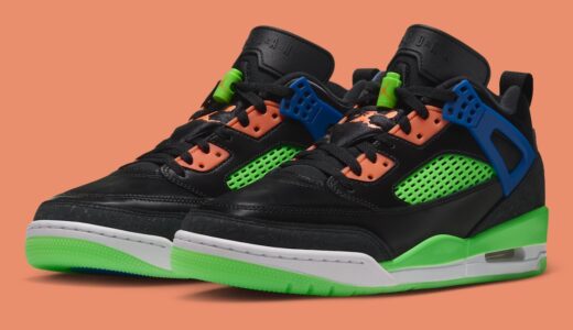 Jordan Spizike Low「Jam Central」が11月海外発売！映画の公式サイトに着想、ブラック×グリーンストライクにオレンジを差す$165【IX6381-001】