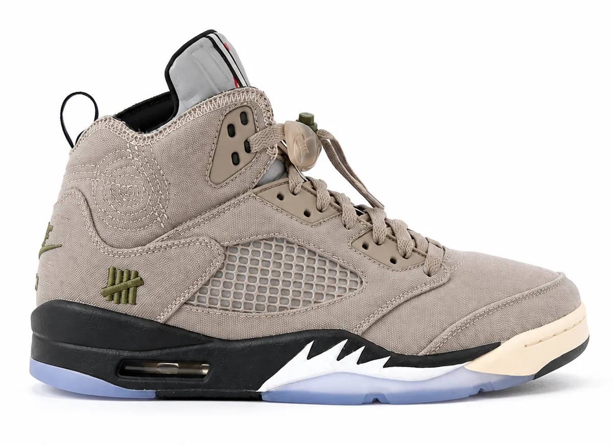 UNDEFEATED x Air Jordan 5 Moon Fossil